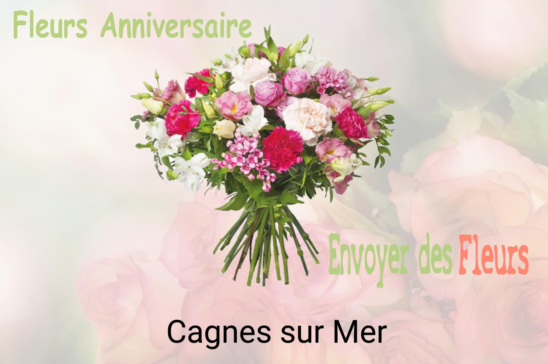 Bouquet de fleurs d’anniversaire livré à Cagnes-sur-Mer